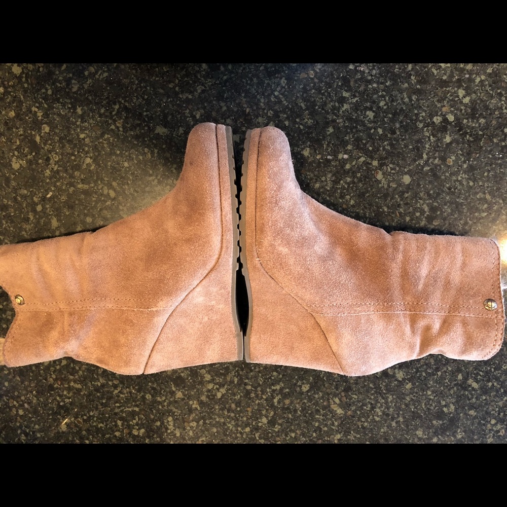 Calvin Klein Odelle Suede fur-lined-6 - Picture 5 of 8